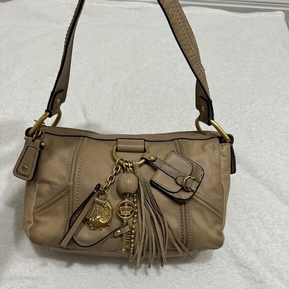 Juicy Couture Handbags - Juicy Couture Y2k Leather Baguette